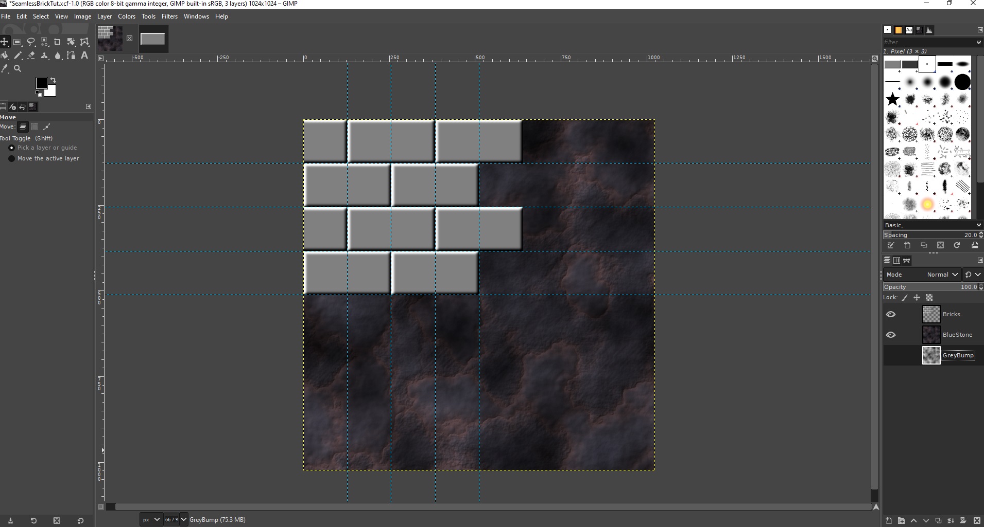 13 13BrickSeamlessBlueStoneBricksPopulation.